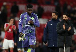 BBC：奥纳纳来曼联是因为他的短传能力，结果却不得不长传