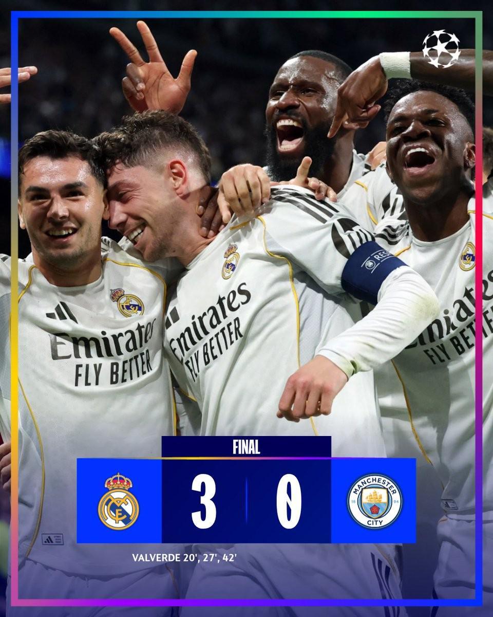 星空体育app-稳了？皇马此前35次欧战淘汰赛首回合净胜3+球全部晋级