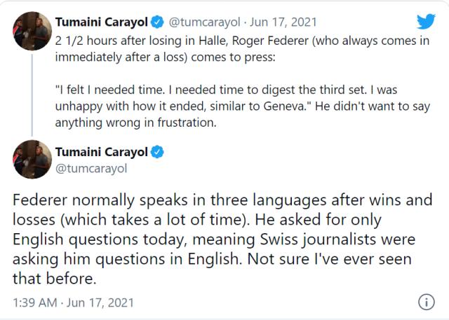 星空体育app下载-费德勒赛后两个半小时才开发布会  罕见仅限英语